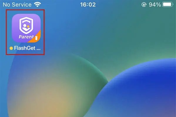  FlashGet を開くペアレンタルコントロールを取得する